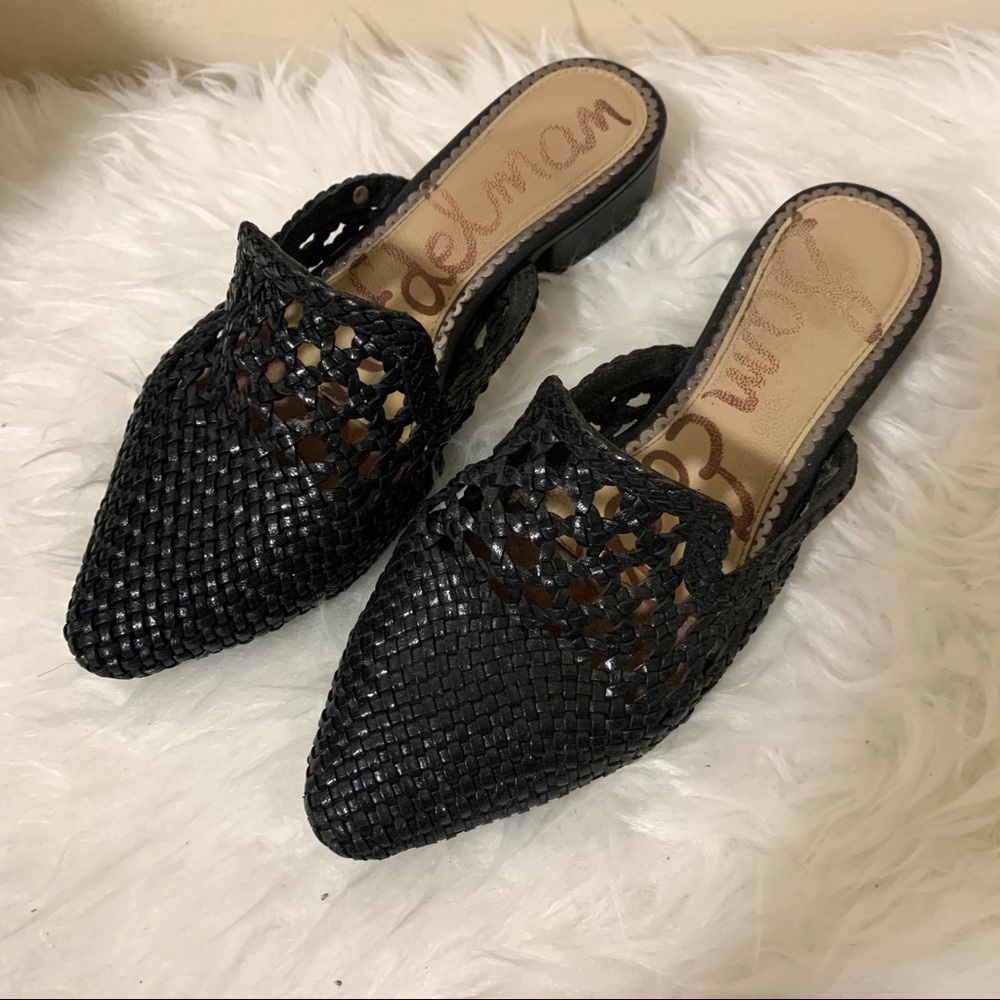 Sam Edelman woven mules